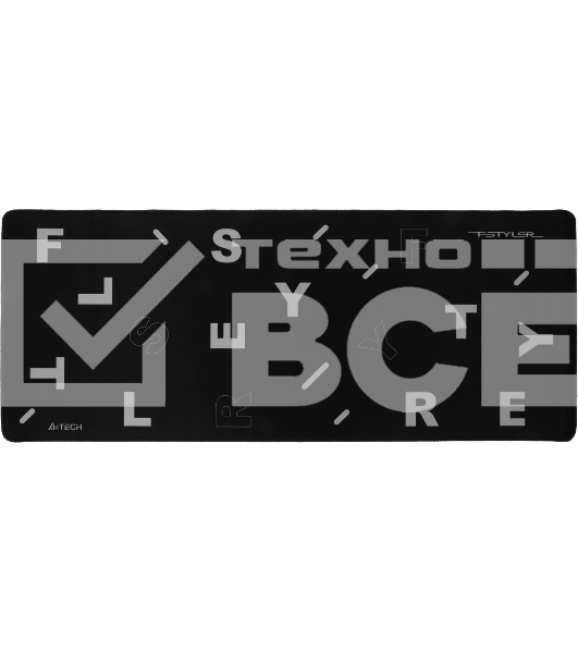 Коврик для мыши A4Tech FStyler FP75 черный/белый 750x300x2мм