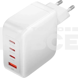 Сетевое зарядное устройство Vention на 4 порта GaN 140W USB (C+C+C+A)