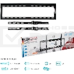 Кронштейн для TV Arm media STEEL-2 new черный, настенный, 32'-90', max 40 кг, 1 ст св., нак. 0°-15°, от ст. 28,5 мм, max VESA 600x400 мм., фото4