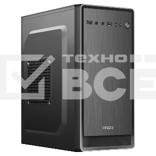 Компьютерный корпус Ginzzu B180 2*USB 2.0,AU w/o PSU