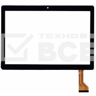 Сенсорное стекло (тачскрин) TurboPad 1015 3G, черное