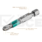 Биты KRAFTOOL Optimum Line, PH3, 50 мм, тип хвостовика E 1/4