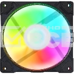 Вентилятор для корпуса GMNG GG-CF120ARGB1-PWMBK черный, 120 мм, 1500 об/мин, 26 дБ, 4 pin, фото 1