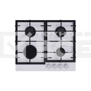 Газовая варочная поверхность LEX GVG 642-1 WH, белый