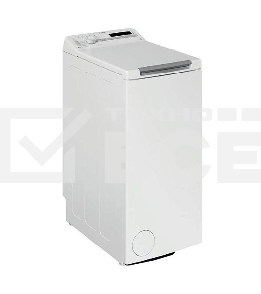 Стиральная машина Whirlpool TDLR 55130S EU/N белая, загрузка вертикальная, 5.5кг, 1200 об/мин., класс: A