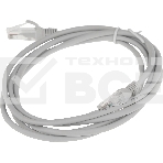 Патч-корд Premier 5-970 1 Гбит/с UTP 4 пары cat.5E CCA molded 2м серый RJ-45 (m)-RJ-45 (m), фото2