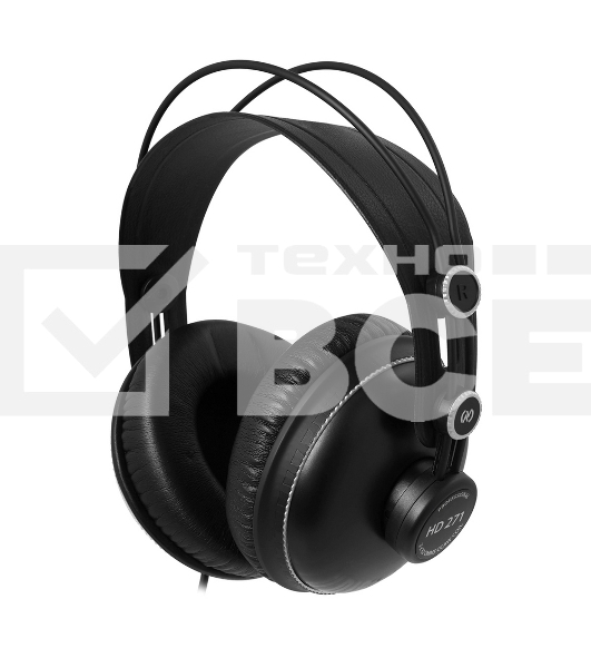 Наушники динамические закрытого типа AXELVOX HD271 Studio/Hi-Fi 10-30000 Гц 32 Ом черный