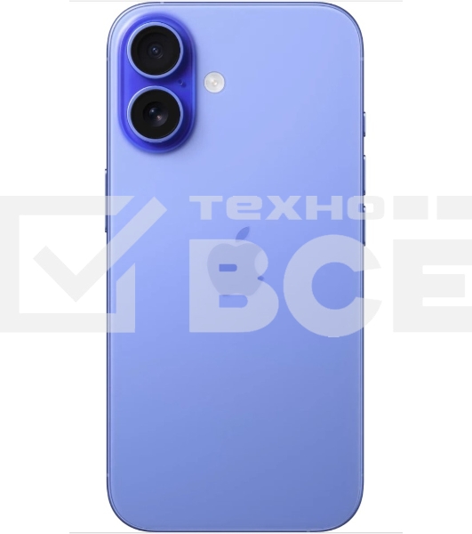 Смартфон Apple iPhone 16, 8/128Gb, ультрамарин