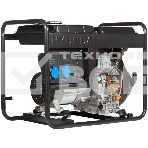 Электрогенератор дизельный Hyundai DHY 5000L, 4.6 кВт, 82 дБ, 114 кг, фото 1