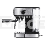 Кофеварка рожковая BBK BCM1500 черный/нержавеющая сталь, исп. кофе - молотый, 1.8 л, 1200 Вт, 20 бар, фото7