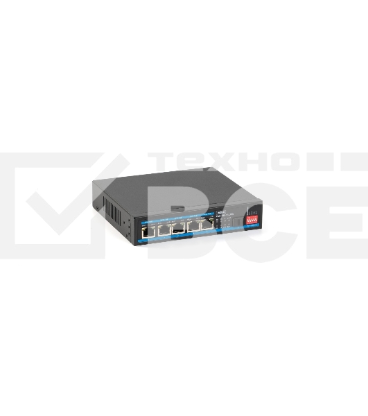 Коммутатор бесперебойный SKAT PoE-5E-1S UPS POE  120Вт порты: 5-Ethernet 1-Uplink