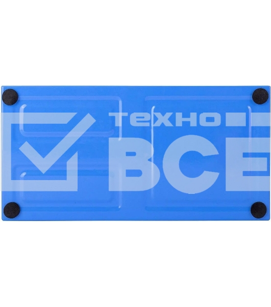 Подставка Deli E9154 3отд. для письменных принадлежностей 80x80x90мм ассорти металл сетка