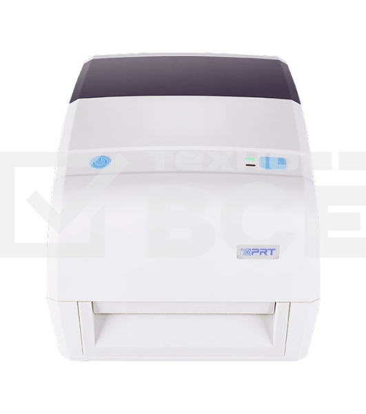 Принтер этикеток термотрансферный iDPRT iT4S 203 dpi, 152 мм/сек, USB, Ethernet, белый