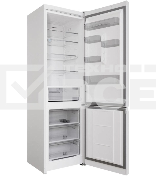 Холодильник Hotpoint HT 7201I W O3 белый двухкамерный 239/83л морозилка снизу