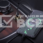Автомобильная зарядка HOCO Z46 Blue shield, 1xUSB, 18W, серый металлик, фото3