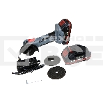 Угловая шлифовальная машина аккумуляторная бесщеточная МИНИ УШМ ProfiPower DGA-18B (18В, 76мм, Li-ion-2шт, 2.0А·ч, 0-20000об/мин, З/У,в кейсе) E0240, фото5