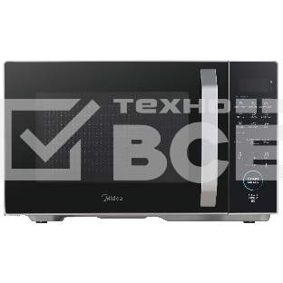 Микроволновая печь Midea EM825P2ET-S серебристый, 25 л, 800 Вт, переключатели - сенсор