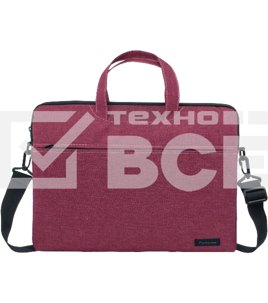 Сумка для ноутбука 15.6' Portcase KCB-165 Bordo бордовый нейлон/полиэстер