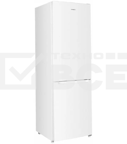 Холодильник Maunfeld MFF185SFW белый двухкамерный 213/104л морозилка снизу