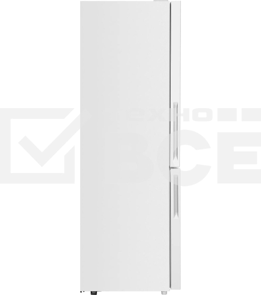 Холодильник Maunfeld MFF185NFW белый глянц. двухкамерный 211/104л морозилка снизу, No Frost