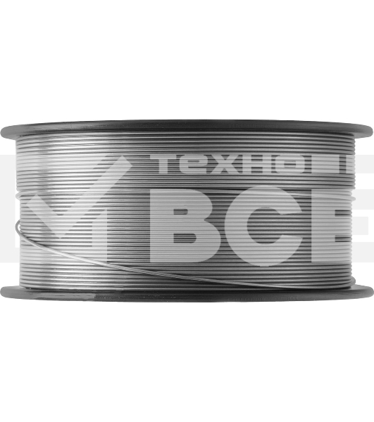 Порошковая проволока Е71TGS, диам. 1 мм, 1 кг, диам. катушки D100 Denzel