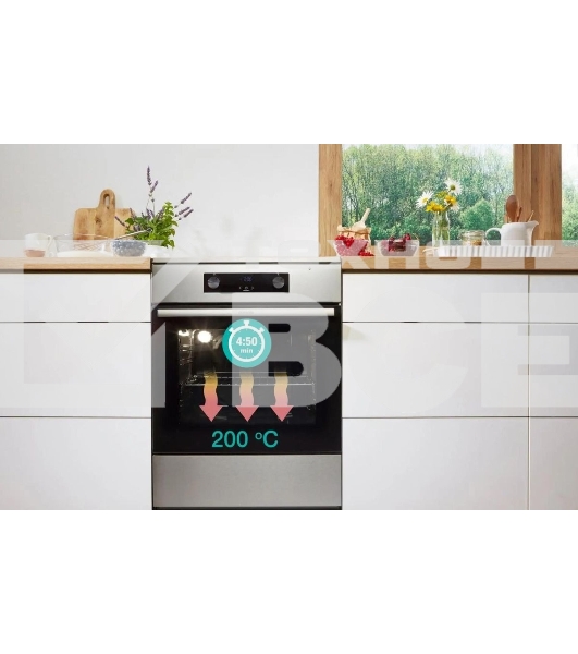 Плита электрическая Gorenje GEC5C41SG серый, конфорок 4 электрических, духовка 70 л, 50 см x 85 см x 59.4 см (без крышки)