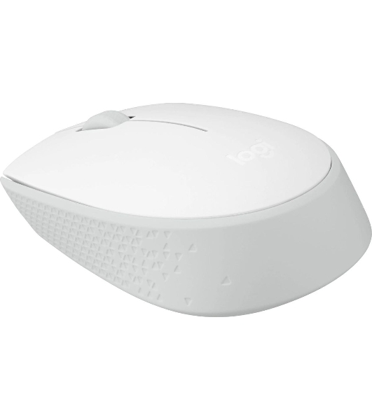 Мышь беспроводная Logitech M171 белый, 1000 dpi, радиоканал, USB, кнопки - 3