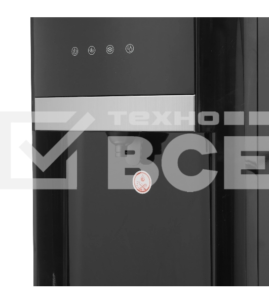 Кулер для воды AEL LC-AEL-809a, нижняя загрузка, нагрев 94 °С, охлаждение 5 °С, чёрный