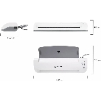 Ламинатор BRAUBERG 532626, 2 вала, A3, 200 мкм, 320 мм/мин, фото4