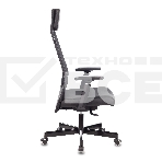 Кресло руководителя Бюрократ T-995/BLACK черный TW-01, искусственная кожа, крестовина металл, фото3