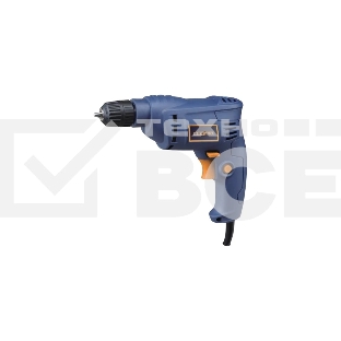 Дрель электрическая MAX-PRO  320 Вт, 0-4200об/мин, быстрозажимной патрон 0,6-6,5мм, 1 кг, резиновые вставки, кор.