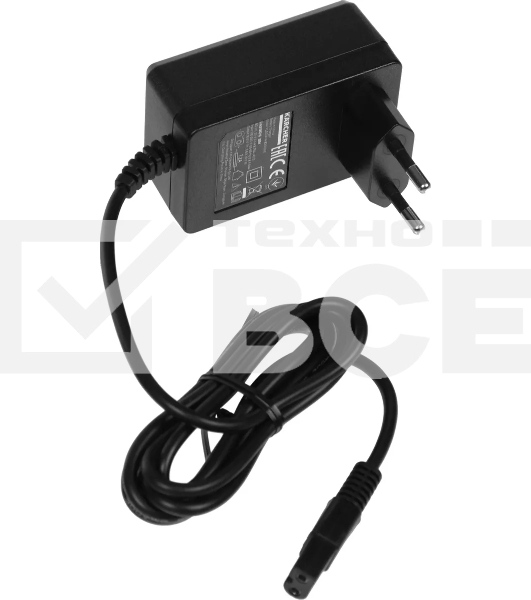 Пылесос вертикальный/ручной Karcher VC 6 Cordless ourFamily Car черный/белый, питание от аккумулятора, 250 Вт, уборка сухая, пылесборник 0.8 л, работа от АКБ max 50 мин