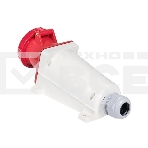 Розетка стационарная наружная EKF 135 ps-135-63-380 63А 380В 3P+РЕ+N IP67, фото8