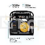 Электрогенератор Huter DY KE80 черный/желтый 900/64/1/117, фото7