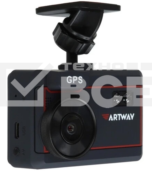 Видеорегистратор с радар-детектором Artway Combo MD-205 GPS черный