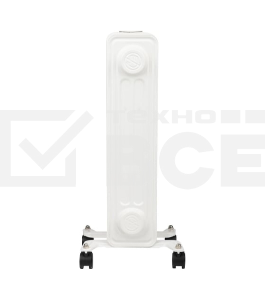 Масляный обогреватель ENGY EN-2211 Modern (11 секций) белый, 2500 Вт, 25 м2, термостат