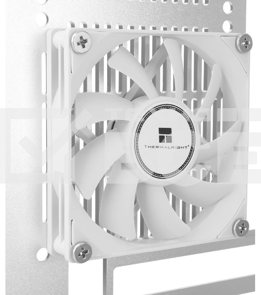 Вентилятор корпусный Thermalright TL-8015W (80x80x15mm, 4-pin PWM, 28.4CFM, 23.3dBA, 2200RPM, White)