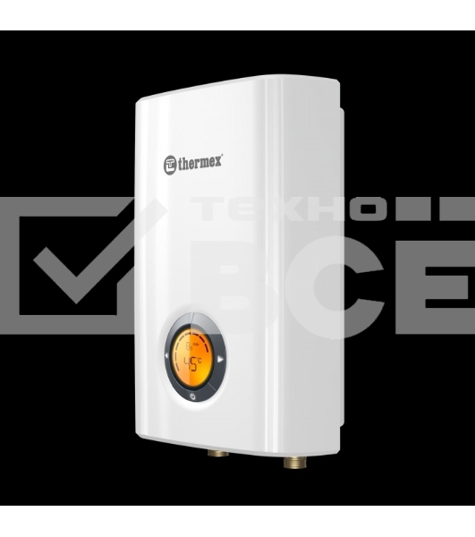Водонагреватель проточный Thermex Topflow 8000, 8000Вт белый
