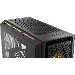 Корпус без блока питания Case Corsair iCUE LINK 5000T LX RGB, Midi-Tower, TG, 3x120мм RGB, 4xUSB-A 3.2, 1xUSB 3.2 Type-C, E-ATX, ATX, mATX, mITX Black, фото4