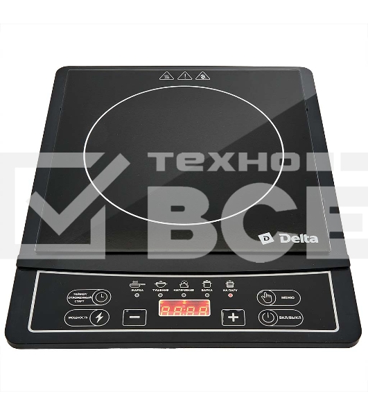 Плита индукционная DELTA D-301N черный