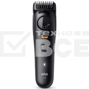 Триммер Braun BT5520 черный (насадок в компл:3шт)