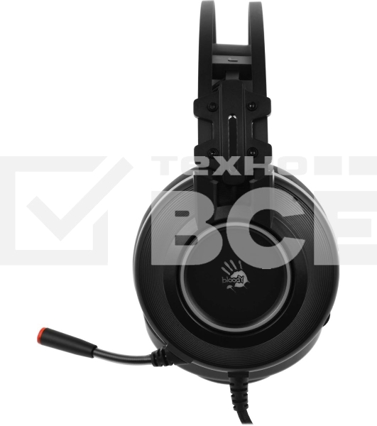 Гарнитура проводная с микрофоном A4 Bloody G528C черный 1.8м мониторы USB оголовье (G528C)