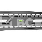 Кронштейн для телевизора Ultramounts UM824F черный 43'-100' макс.75кг настенный фиксированный, фото3