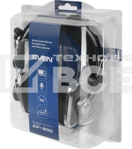 Гарнитура проводная SVEN AP-600 с микрофоном