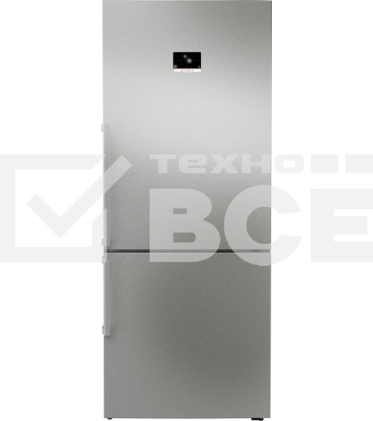 Холодильник Bosch KGP76AIC0N нержавеющая сталь двухкамерный 357/169л морозилка снизу, No Frost