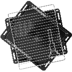 Шкаф духовой электрический Maunfeld EOEH.5811B, встраиваемый, 59л, дверца с 2 стеклами, черный, фото2