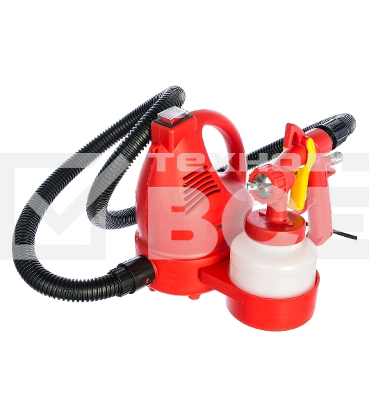 Краскопульт электрический FUBAG 100173 easypaint s500/1.8 230-270мл/мин 0.2 бар бачок 0.5л 1.8мм