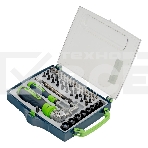 Набор отверток Сибртех отвертки реверсиные с набором бит торцевых головок 61 предметов crv, фото8