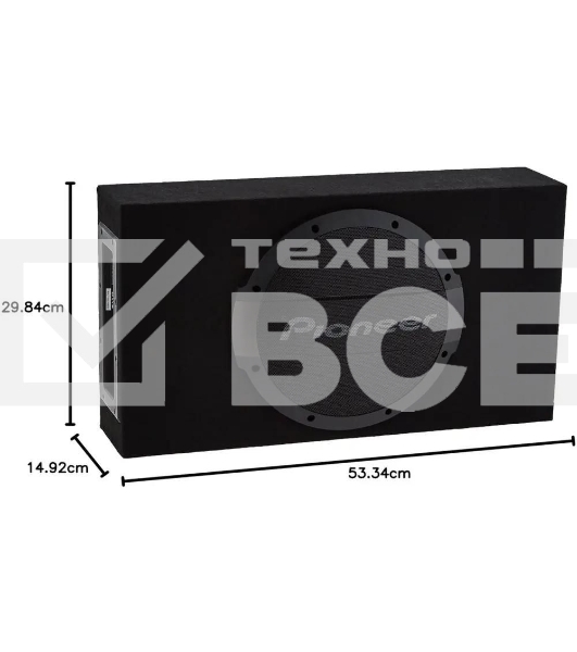 Сабвуфер автомобильный Pioneer TS-WX1010LA 300Вт активный (25 см/10')