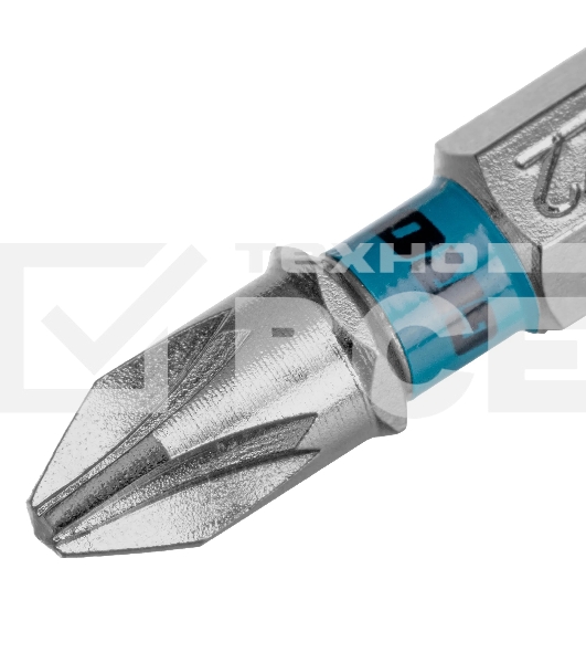 Бита Gross PZ2х25мм, сталь S2, шестигр., 10 шт.